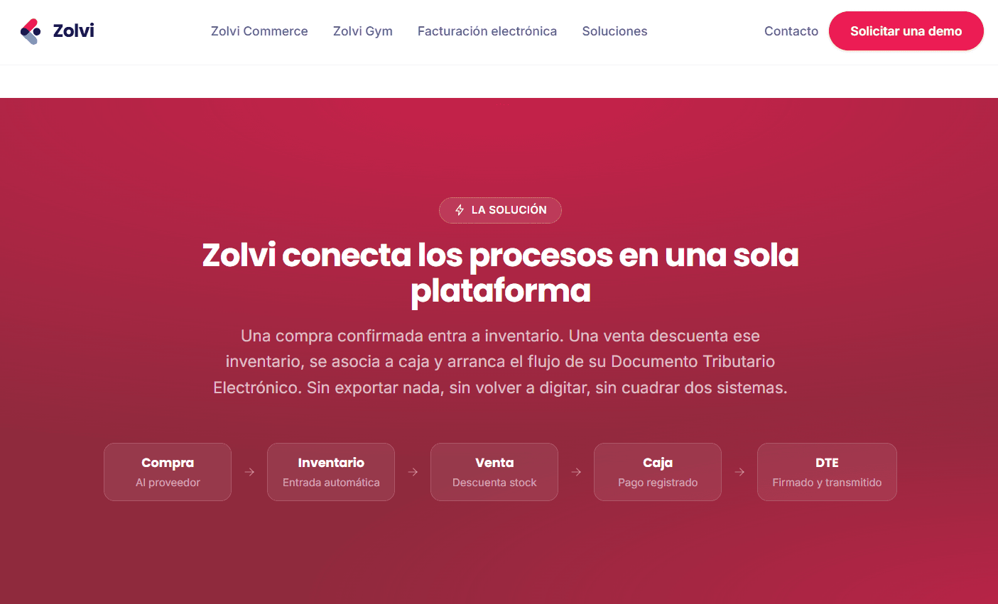 Zolvi - ERP con facturación electrónica