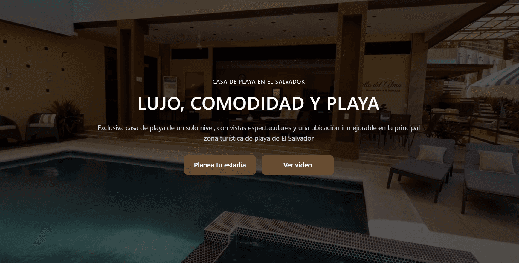 Villa del Alma - Airbnb con reservas propias